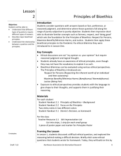 Lesson - Life Science Teaching Resource Community
