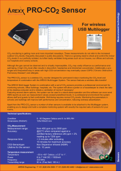 PRO-CO2 Sensor CO2 - arexx engineering
