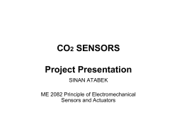 CO2 SENSORS Project Presentation