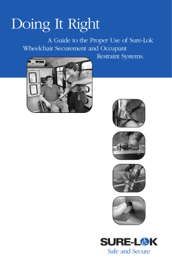 Doing It Right - Sure-Lok