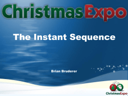 The Instant Sequence - Synchronized Christmas
