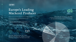 Every year, Saeby Fish Canners Ltd. produce around 97&ndash;105