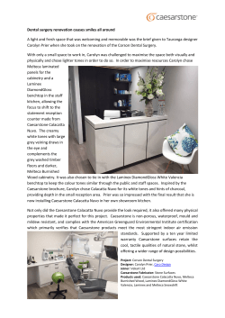 Dental surgery renovation causes smiles all around A light and fresh