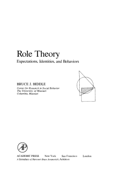Role Theory - Santai Family Resort
