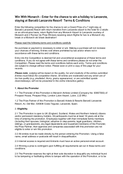 Enter the following competition for the chance to win a Grand Prize