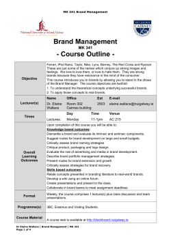 Marketing - Branding