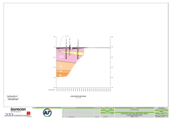 Geological and hydrogeological model long section 6