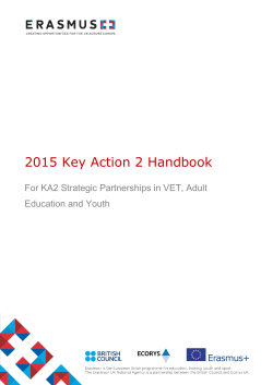 2015 Key Action 2 Handbook