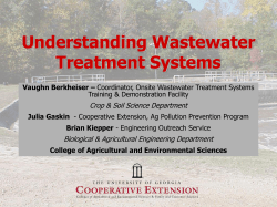 Septic Systems - UGA Extension