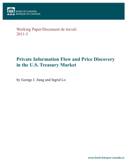 Private Information Flow and Price Discovery in