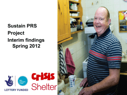 AlbaneseHSA2012 - Housing Studies Association