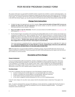 Change in Firm Structure Form