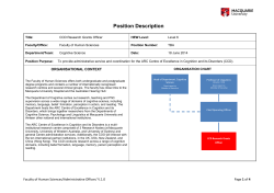 Position Description