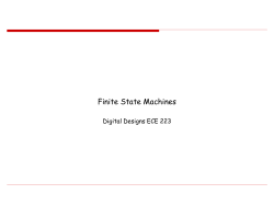 Finite State Machines