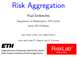 Risk Aggregation