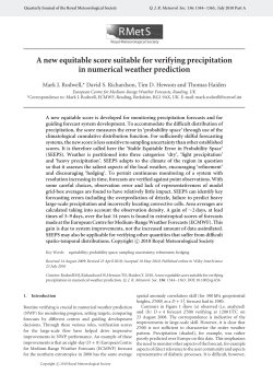 A new equitable score suitable for verifying precipitation in