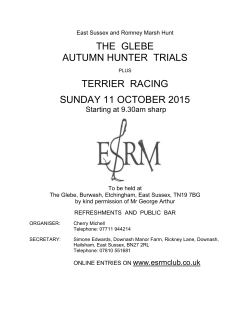 CROSS COUNTRY - ESRM Hunt Club
