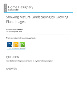 Showing Mature Landscaping by Growing Plant Images