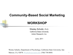 Behavior Change PPT 3 - Contra Costa Clean Water Program