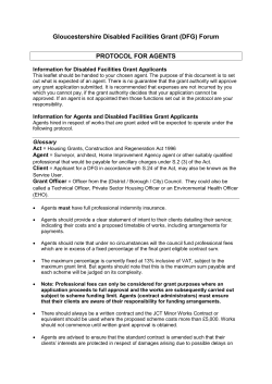 Gloucestershire Disabled Facilities Grant (DFG)