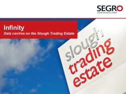 Data Centres on the Slough Trading Estate