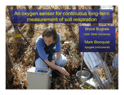 An oxygen sensor for continuous long