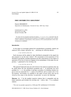 Theorem. Let +* be the smallest transitive relation that is compatible