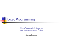 Logic Programming