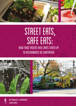 How Food Trucks and Carts Stack Up to Restaurants on Sanitation