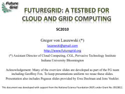 FutureGrid - Indiana University Bloomington