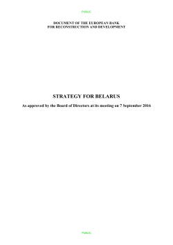 strategy for belarus