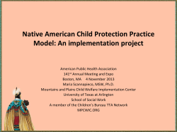 Implementation Center Child Welfare Agency