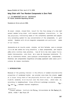 Ising Chain with Two Random Components in Zero Field