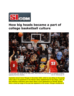 "We are creating some [big heads] that can be worn on the head like