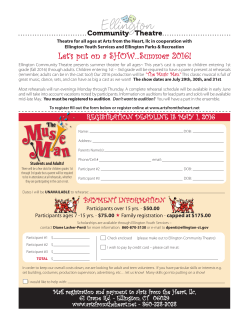 Let`s put on a SHOW...Summer 2016!