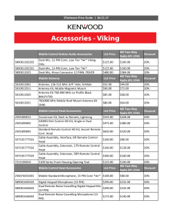 Mobile Control Station Audio Accessories List Price MS Two