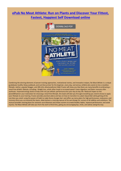 ePub No Meat Athlete: Run on Plants and