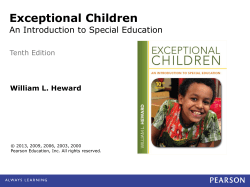 4-3 Definitions of Intellectual Disability