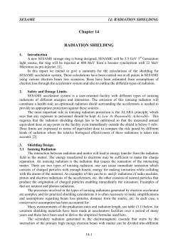 Radiation Shielding