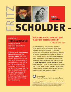 Fritz Scholder Guide - National Museum of the American Indian