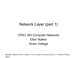 The Network Layer