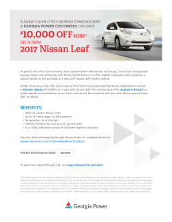 2017 Nissan Leaf