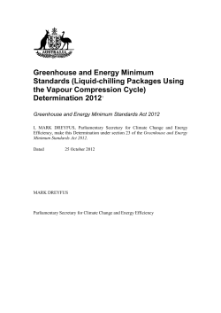 Greenhouse and Energy Management