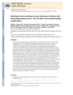 NIH Public Access - SpectraCell Laboratories