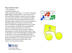 Play Another Note