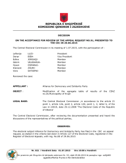 on the acceptance for review of the appeal request no.91, presented