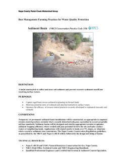 Sediment basin FINAL_PUTAH_BMP