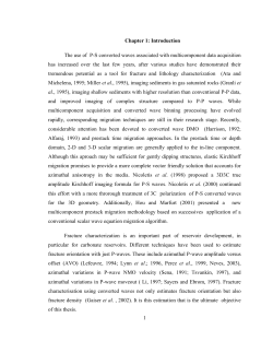 Chapter 1: Introduction The use of P