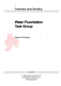 Membership of the Task Group
