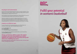 Fulfil your potential in women`s basketball